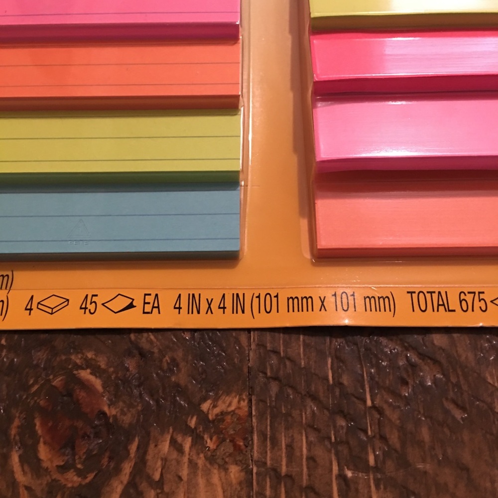 Post-it Super Sticky Notes Multiple Size Pack 675 - Picture 6 of 6
